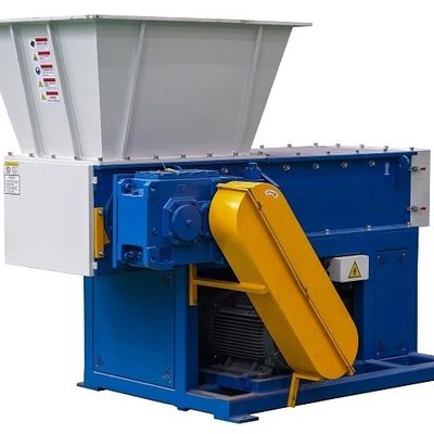Machine voor het versnipperen van een enkele as voor zachte plastic PVC PE-film geweven zakken Strapping Paper Magazine