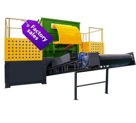 Afvalbandenbreker Dubbele schacht schroefmachine voor meubels Tafelstoel 2.8T Afvalrubber