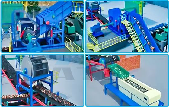55kW krachtige hydraulische versnipper voor schroot aluminium