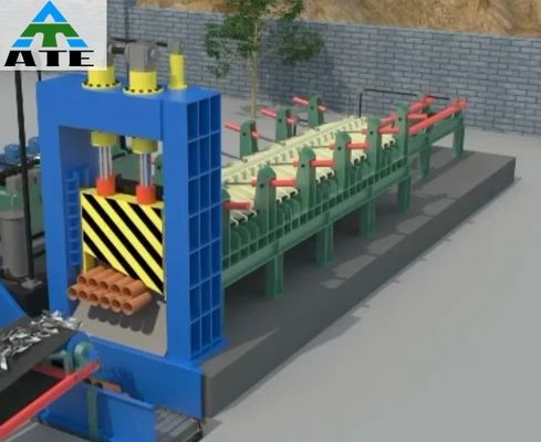 Hoogproductieve schrootmetalen scheer voor het snijden van staalstaven in het ontwerp van zware bruggen