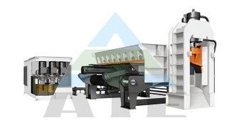 400 t tot 2000 t zware metalen snijkaarten Gantry schaar voor het snijden van zwaar afval
