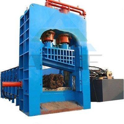 10% korting op de 800 ton volgeautomatiseerde guillotine snijmachine voor schroot