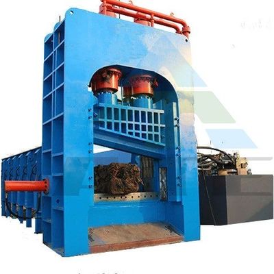 Zware metalen galerij scheer ijzer snijmachine met 76kW vermogen en 400T scheerkracht
