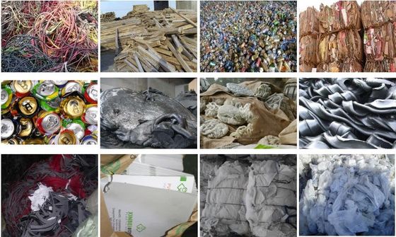 Productiecapaciteit 200-8000 kg/uur Plastic shredder voor schuim en afval van vezelkleding