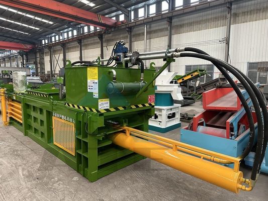 380V Aluminium blikkenbaling machine Hydraulische pers voor glas verpakkingsmateriaal Recycling