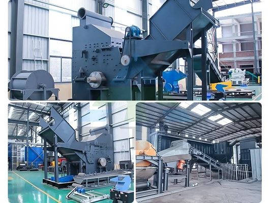 Machines voor het breken van metaal met een hoge capaciteit met een motorrotor voor auto's, boards enz.