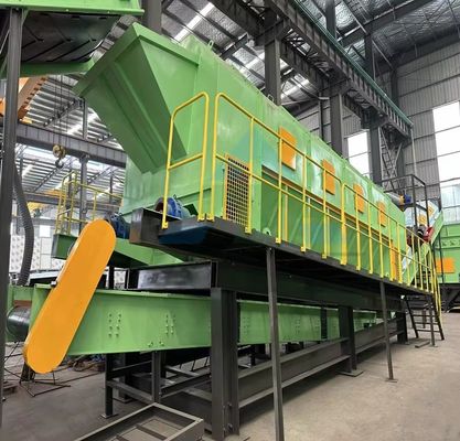 Machines voor het sorteren en recyclen van roestvrij afval voor stedelijk afvalbeheer 500 ton/dag