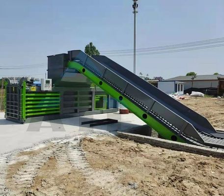 Automatische bandverpakkingsvorm Horizontale kartonnen compactor voor compressieverpakkingen