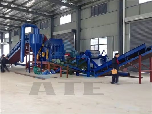 Metalen schroot versnippering Functie Hamer Mill Crusher voor het verwerken van kartonnen carrosseries