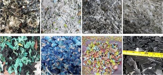 Single Shaft Plastic Films Geweven Jumbo Bags Pipe Lump Shredder Machine voor afvalplastic