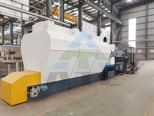 26.7-79 ton huishoudelijk afval recycling sorteerinstallatie met multifunctionele AI-separator