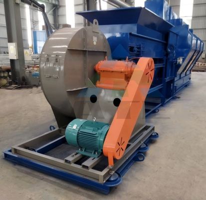 26.7-79 ton huishoudelijk afval recycling sorteerinstallatie met multifunctionele AI-separator