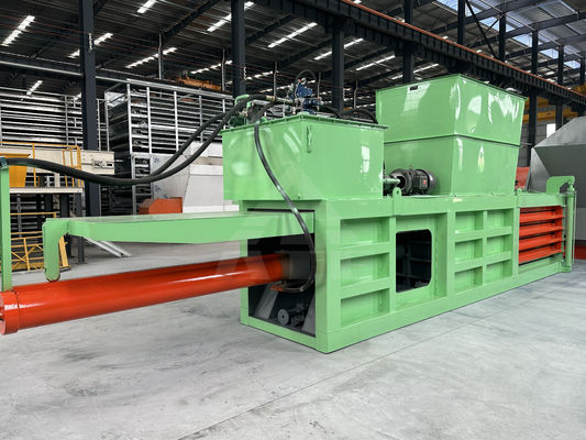 80t 100t 120t 140t 160t Afvalkartonpapiercompressie plastic kartonbalermachine