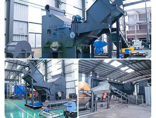 Eenvoudige werking Schroot recycling Hamer Mill Crusher voor schroot staal ijzer aluminium