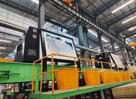 Geavanceerde recyclinglijn voor het sorteren van MSW voor huishoudelijk afval en solide stedelijk afval