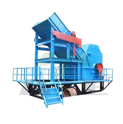 Krachtige 55kW Metal Hammer Mill staalbreker voor het breken van zwaar metaal