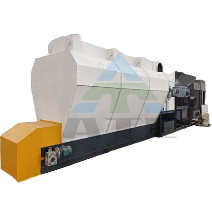 60-90% zakbrekingspercentage Vaste afvallucht sorteren en scheiden vuilnis screening machine