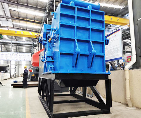 Kleine grootte 1-2 ton per uur metaalbreker machine voor aluminium blikken en ijzer versnippering