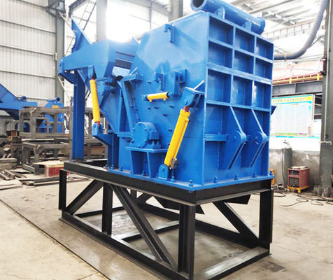 Kleine grootte 1-2 ton per uur metaalbreker machine voor aluminium blikken en ijzer versnippering