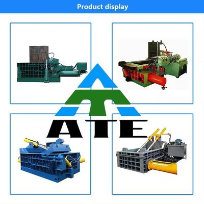 30kW Elektriciteitsafval metaal staal koper schroot baling machines voor recycling en smelting
