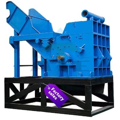Afvalrecyclingoplossing Functie Afvalplasticcrusher voor schrootmetalen Shredder