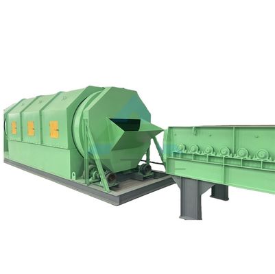 Afvalrecycling Trommel Screen Screening Machine met eenvoudige bediening en onderhoud op het terrein