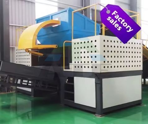 Industriële machines voor de behandeling van afval van hout, metaal en kunststof