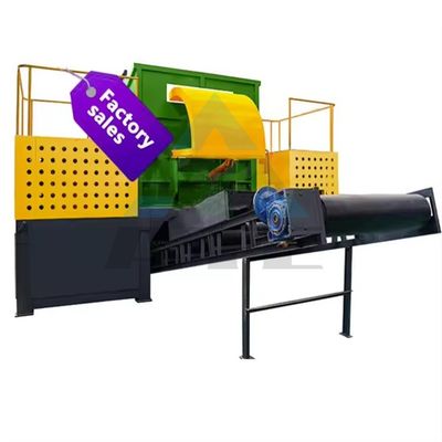 Metalen versnipper Schroot Hamer Mill Briquette Press Can Shredder met 4180x2100x2400 mm