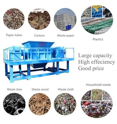 Metalen versnipper Schroot Hamer Mill Briquette Press Can Shredder met 4180x2100x2400 mm