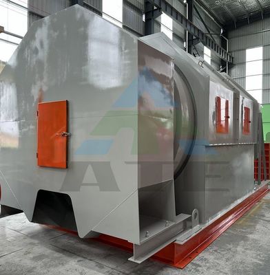 Na-service Onderhoud op het terrein Grote capaciteit Rotary Drum Trommel Screen voor vast afval