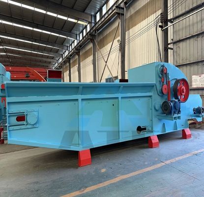 High Speed Heavy Duty Hydraulische Houtbreker Drum Chipper Machine Input Grootte Op maat