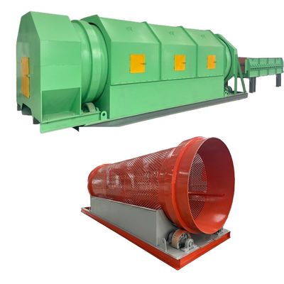 Machine voor het sorteren van vaste afvalstoffen Schachtloze afvalscherm-mijnmachine met een spanning van 380 V