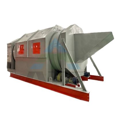 Machine voor het sorteren van vaste afvalstoffen Schachtloze afvalscherm-mijnmachine met een spanning van 380 V