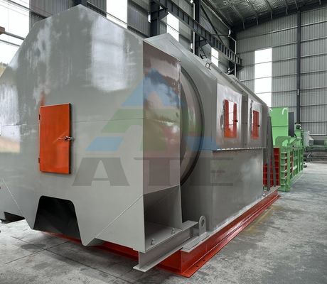 Machine voor het sorteren van vaste afvalstoffen Schachtloze afvalscherm-mijnmachine met een spanning van 380 V