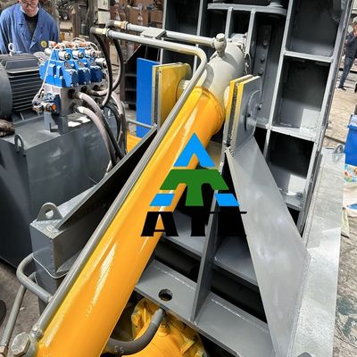 Metalen chip automatische briketten hydraulisch systeem baler voor type horizontale ijzeren pin