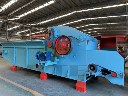 CE Heavy Duty Wood Plank Branch Crusher Machine Houtsplinten Houtbreker met een capaciteit van 2-3 t/h