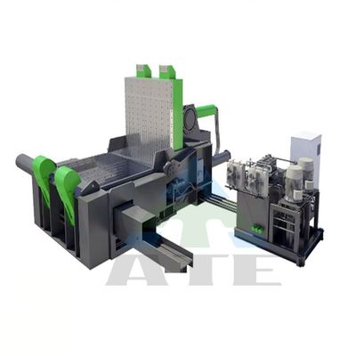 Carbon Steel Scrap Baler 120min Eenvoudige circuletijd Automatische metaal recycling machine