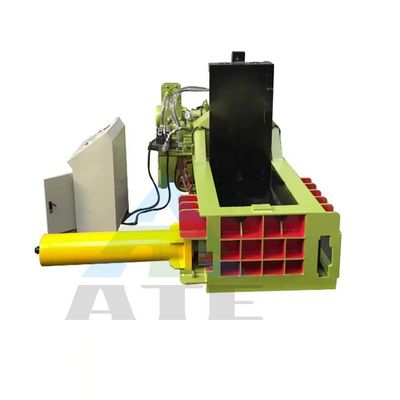 Carbon Steel Scrap Baler 120min Eenvoudige circuletijd Automatische metaal recycling machine
