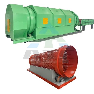 Mobiele goudrolmachine voor het wassen van minerale stoffen met trommel-ronde sifter-trommelwasser