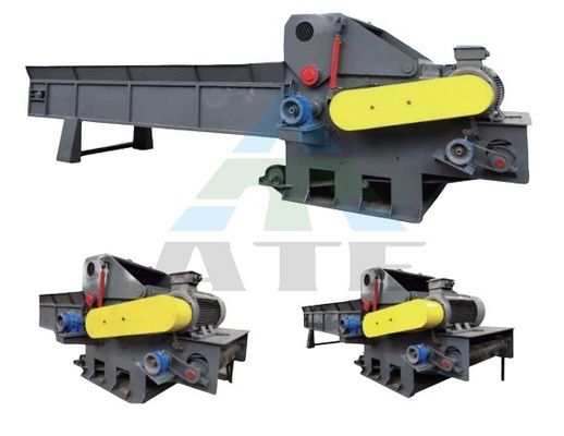 Houtbreker met kerngereedschap voor de productie van zaagsel uit aangepaste inputgrootte logs