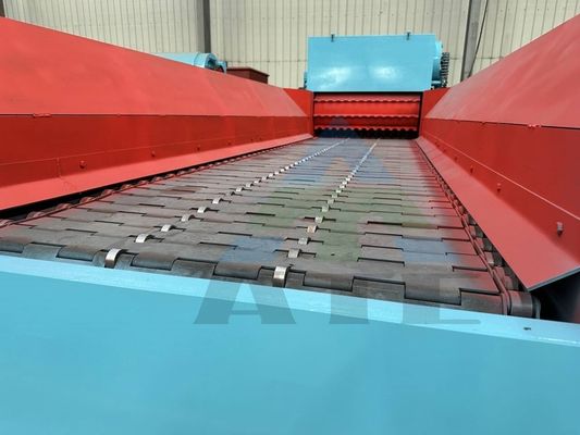 Geavanceerde houttrommelspinner maakt zaagsel van blokken met een standaard bereikingspercentage van meer dan 95%