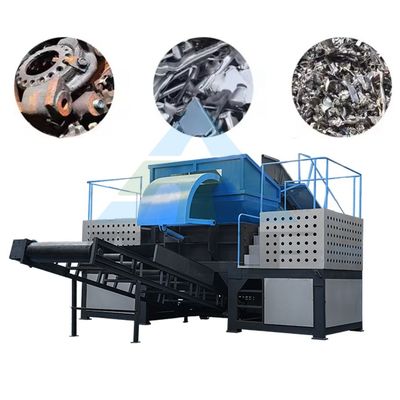 Recycling schroot auto vrachtwagen hub crusher rubber metaal crusher machine voor geschikt materiaal