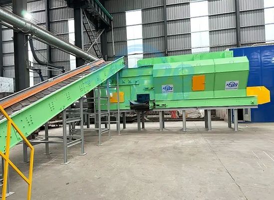 Automatische luchtseparator voor 400T/D afvalsorteermachine Lijn 26,7-79 ton Capaciteit