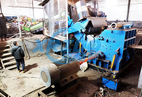 Bouwmaterialenwinkels' afvalrecyclageapparatuur voor metalen banden Hout en meer