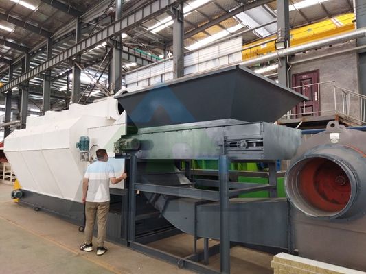 2000 kg vuilnis sorteermachine voor recycling bouw afvalzak Breekpercentage 60-90%