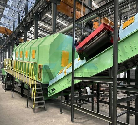 ≥20T/H Huishoudelijk afval-screening- en verbrandingssysteem voor de recycling van vast afval