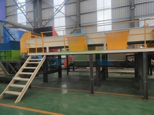 2000 kg Afvalverzamelaar Klassificatietabel voor 100T/dag Afvalverwerkingsmachines