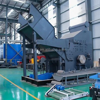 Recyclingmachine voor metaalafval