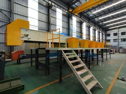 Handmatig sorteerplatform voor afvalbehandelingsmachines in de energie-mijnbouw