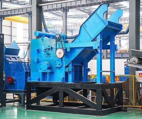 Metalen recyclingapparatuur voor roestvrij staal schroot hamermolenbreker voor autocarrosserie blikken